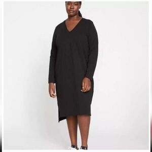 Universal Standard Tesino Jersey Dress Black Medium/2XS/6-8